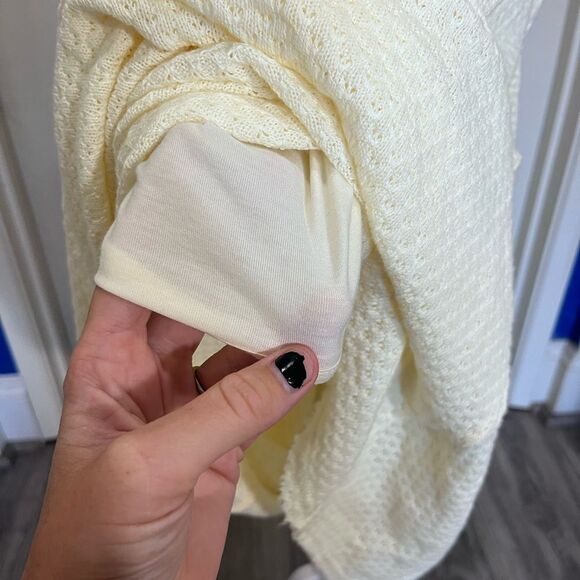 Rag & Bone Ivory Textured Knit Maxi Dress - Size Small, New with Tags - Picture 4 of 7